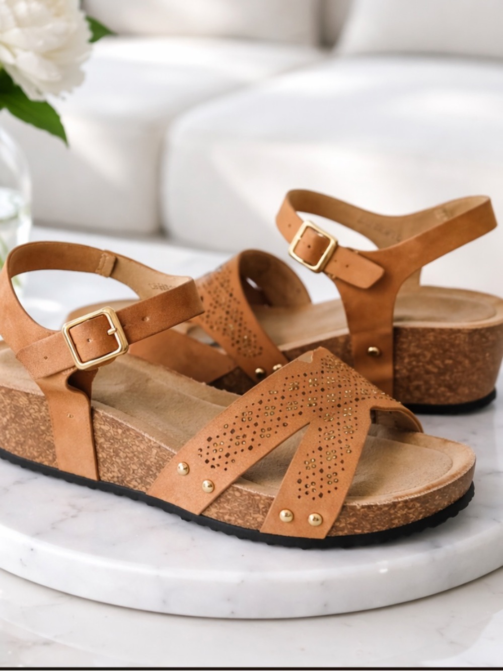 Sandals Wedges.